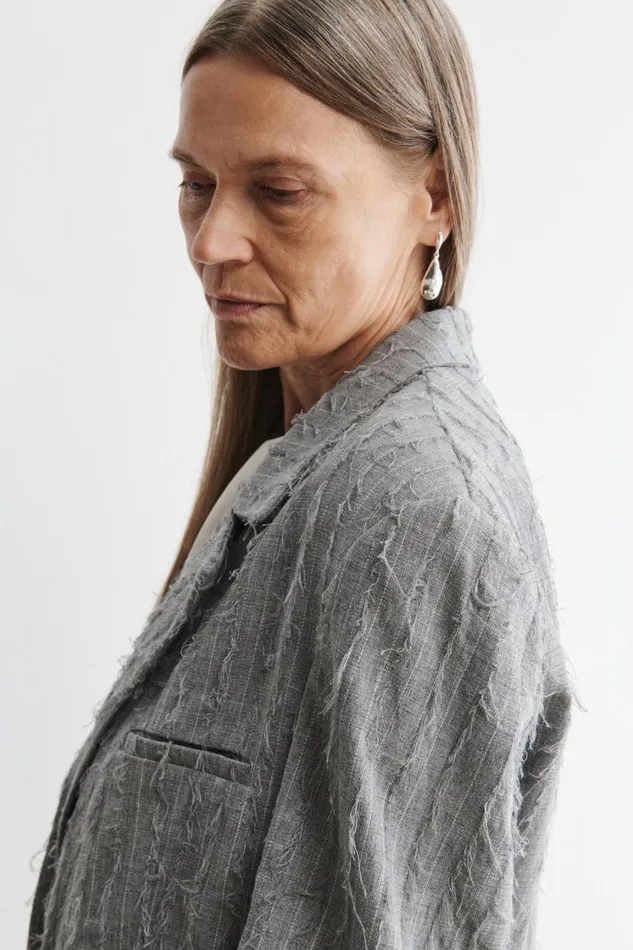 Rachel Comey Jackets Outerwear Women Elmhurst Blazer Grey Rachel Comey Jackets Outerwear Women Elmhurst Blazer Grey