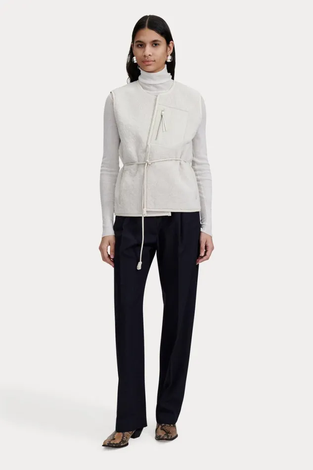 Rachel Comey Jackets Outerwear Women Oliver Vest Ivory