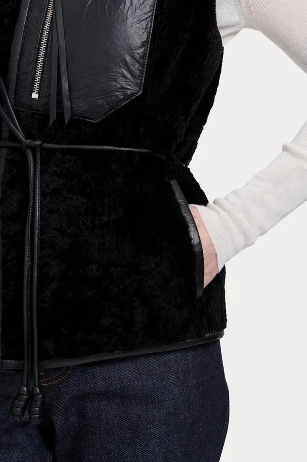 Rachel Comey Jackets Outerwear Women Oliver Vest Ivory Rachel Comey Jackets Outerwear Women Oliver Vest Ivory