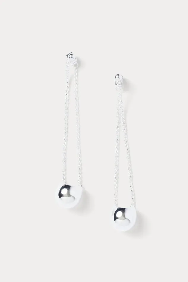 Rachel Comey Jewelry Women Burgee Earring Silver