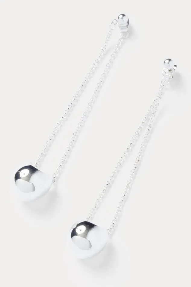 Rachel Comey Jewelry Women Burgee Earring Silver Rachel Comey Jewelry Women Burgee Earring Silver