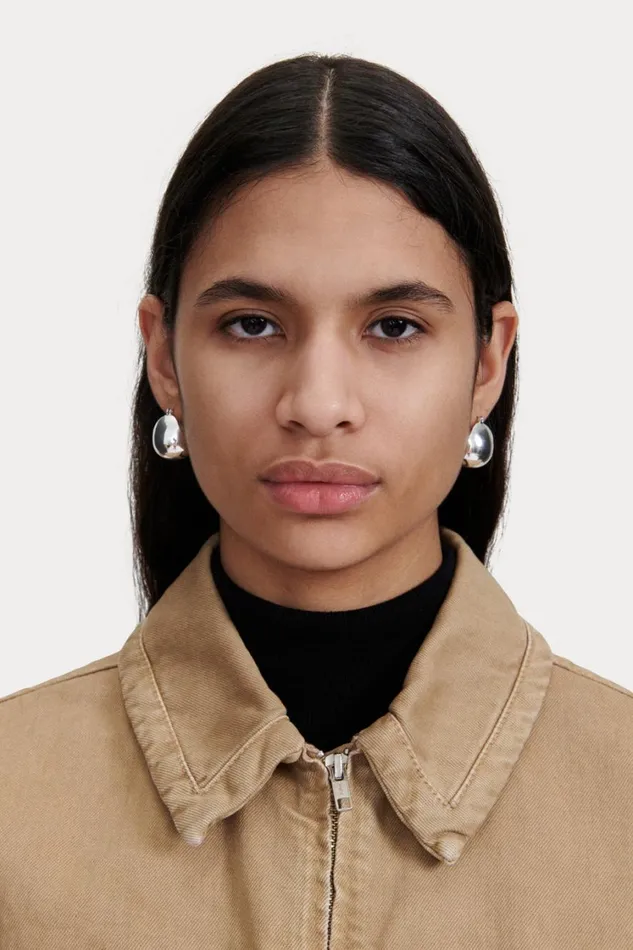 Rachel Comey Jewelry Women Keel Hoop Silver Rachel Comey Jewelry Women Keel Hoop Silver