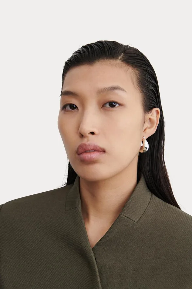 Rachel Comey Jewelry Women Omega Hoop Silver Rachel Comey Jewelry Women Omega Hoop Silver