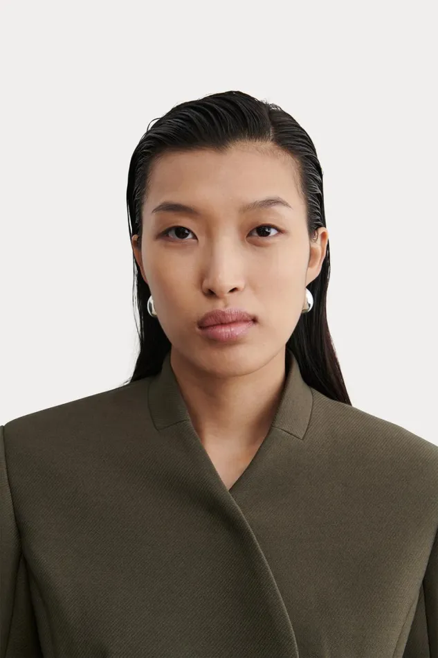 Rachel Comey Jewelry Women Omega Hoop Silver Rachel Comey Jewelry Women Omega Hoop Silver