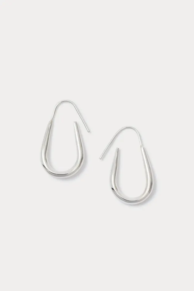 Rachel Comey Jewelry Women Quarry Dana Earring Pair Silver Rachel Comey Jewelry Women Quarry Dana Earring Pair Silver