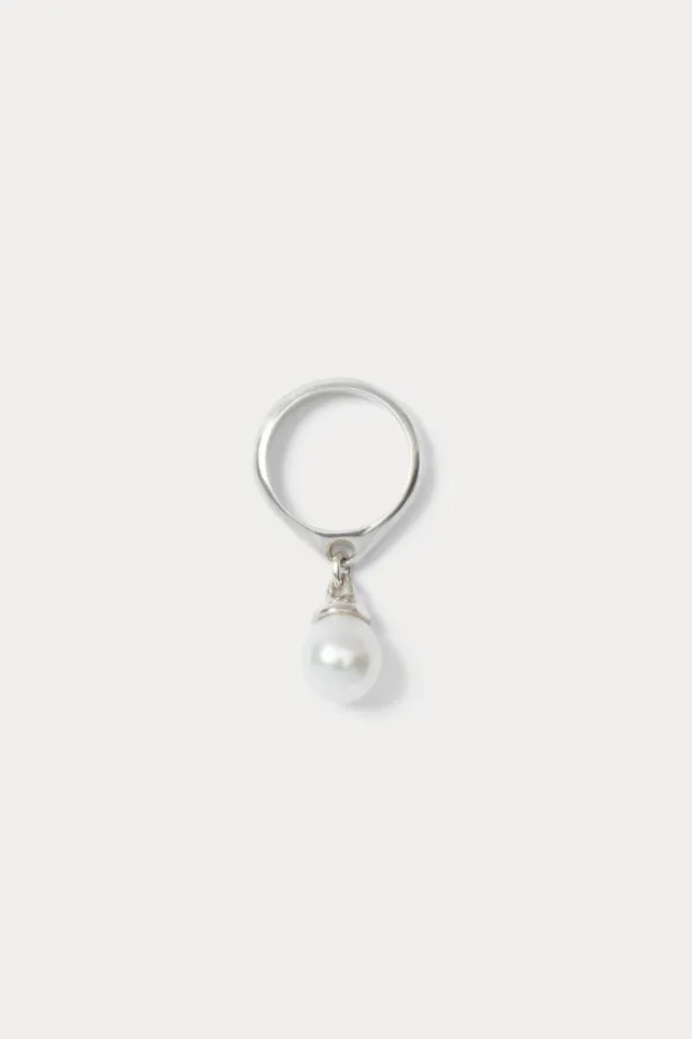 Rachel Comey Jewelry Women Quarry Fret RingB Silverpearl