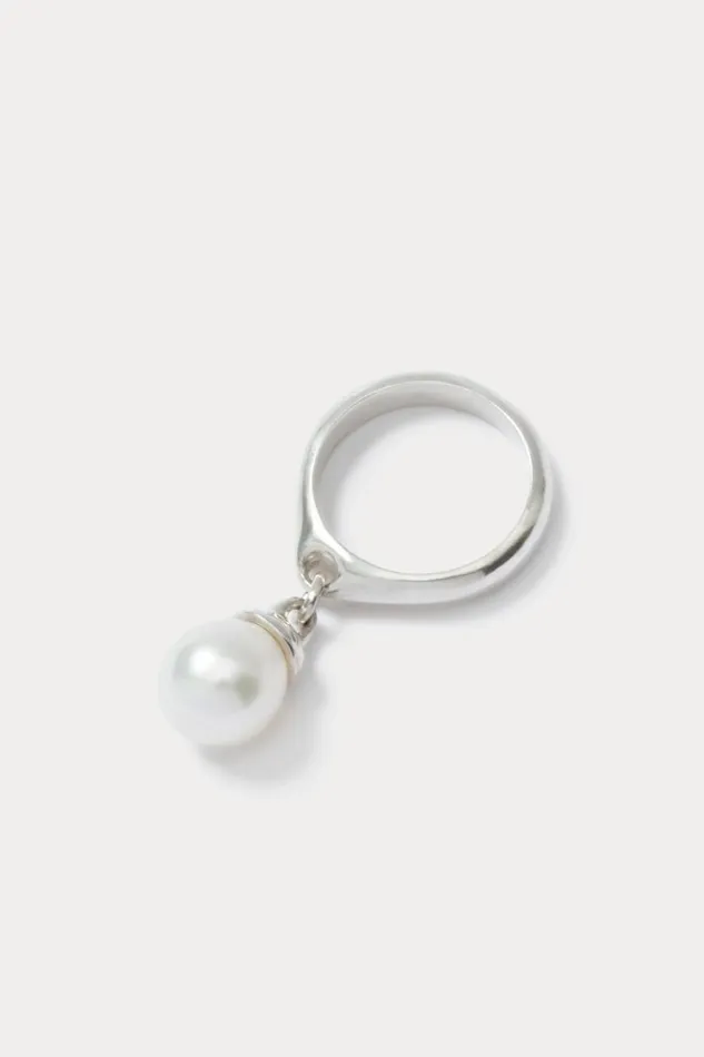 Rachel Comey Jewelry Women Quarry Fret RingB Silverpearl Rachel Comey Jewelry Women Quarry Fret RingB Silverpearl