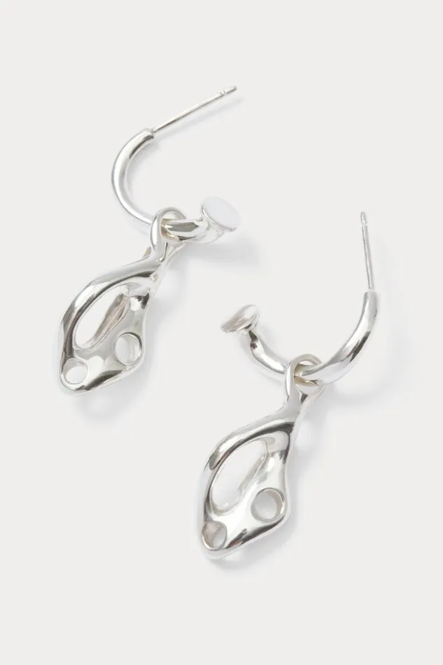 Rachel Comey Jewelry Women Quarry Ramon Earring Pair Silver Rachel Comey Jewelry Women Quarry Ramon Earring Pair Silver