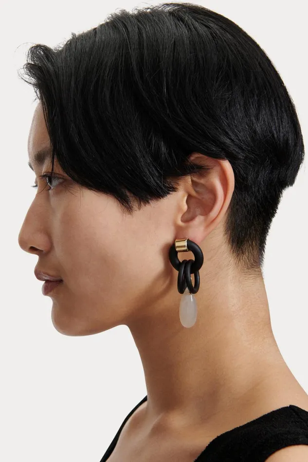 Rachel Comey Jewelry Women Varick Earrings Black