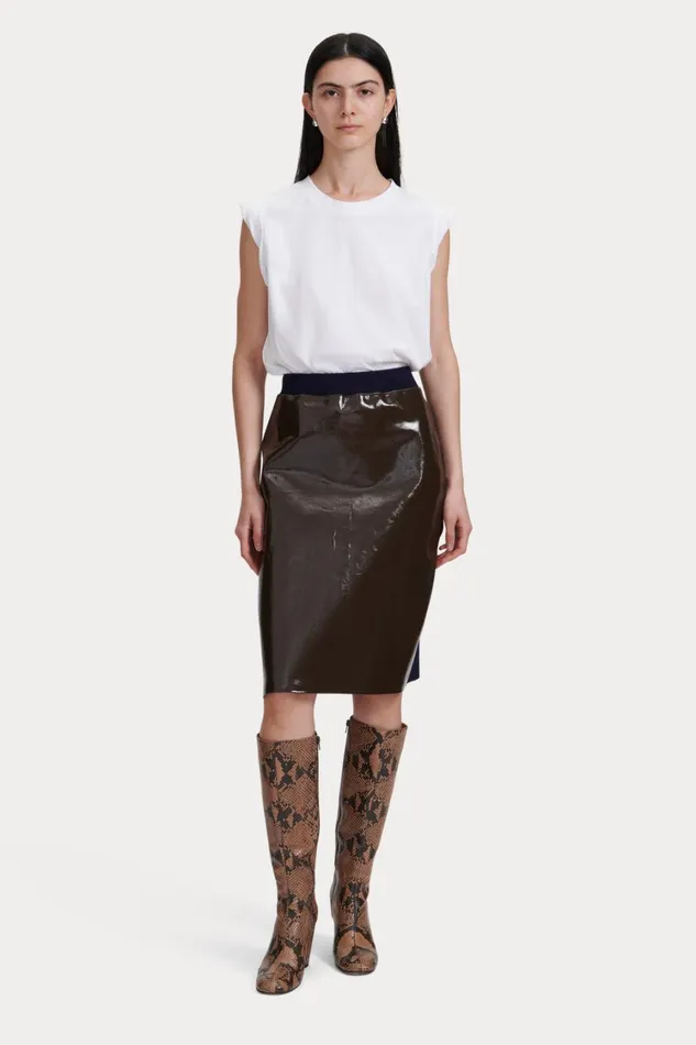 Rachel Comey Knits Women Halti Skirt Chestnut