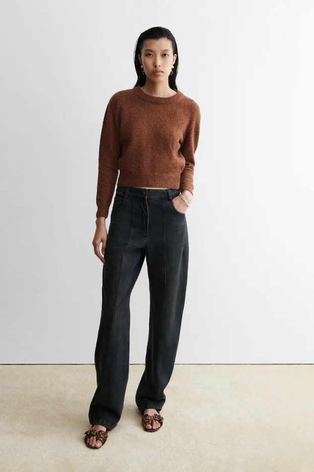 Rachel Comey Knits Women Kiera Crew Neck Brown