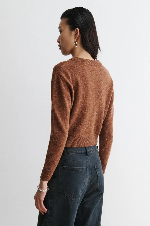 Rachel Comey Knits Women Kiera Crew Neck Brown Rachel Comey Knits Women Kiera Crew Neck Brown