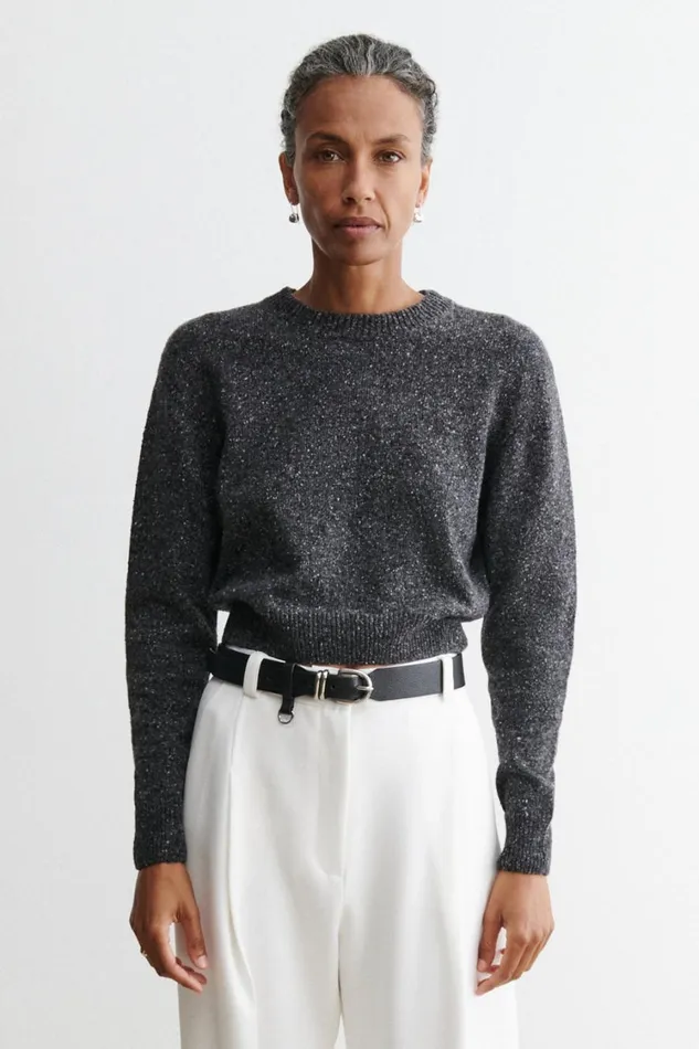 Rachel Comey Knits Women Kiera Crew Neck Brown Rachel Comey Knits Women Kiera Crew Neck Brown