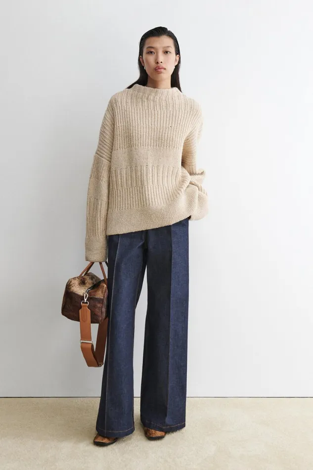 Rachel Comey Knits Women Kiera Crew Neck Brown Rachel Comey Knits Women Kiera Crew Neck Brown