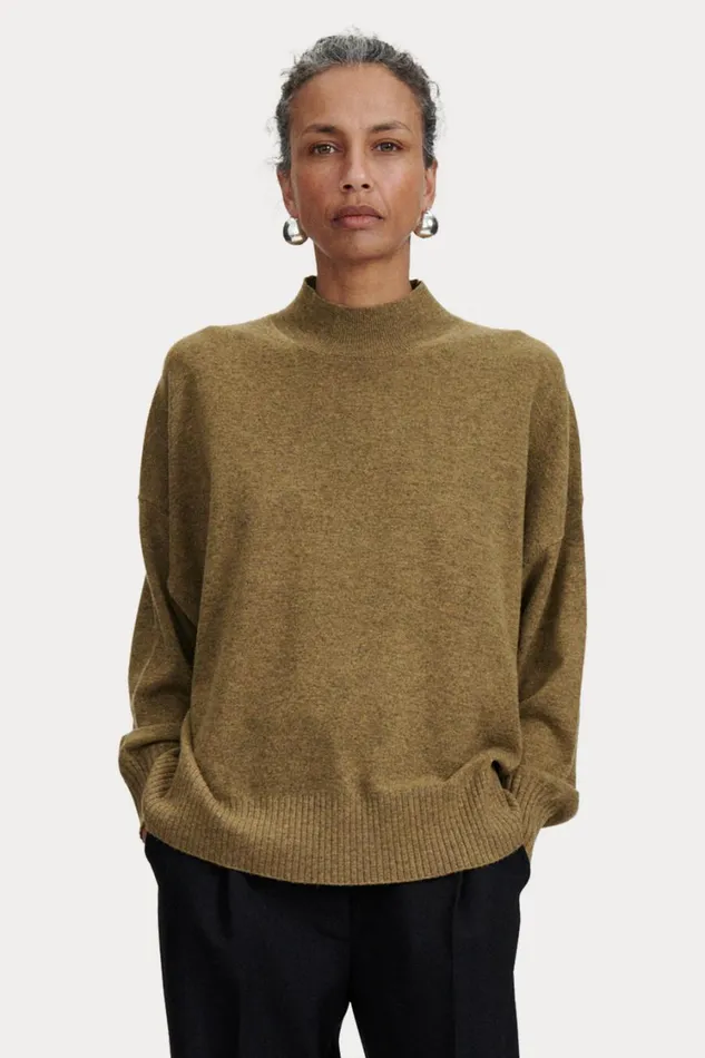 Rachel Comey Knits Women Roy Sweater Mustard Rachel Comey Knits Women Roy Sweater Mustard