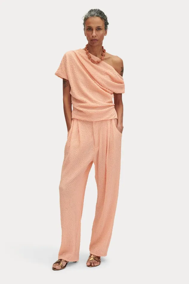 Rachel Comey Pants Women Delta Pant Peach Rachel Comey Pants Women Delta Pant Peach