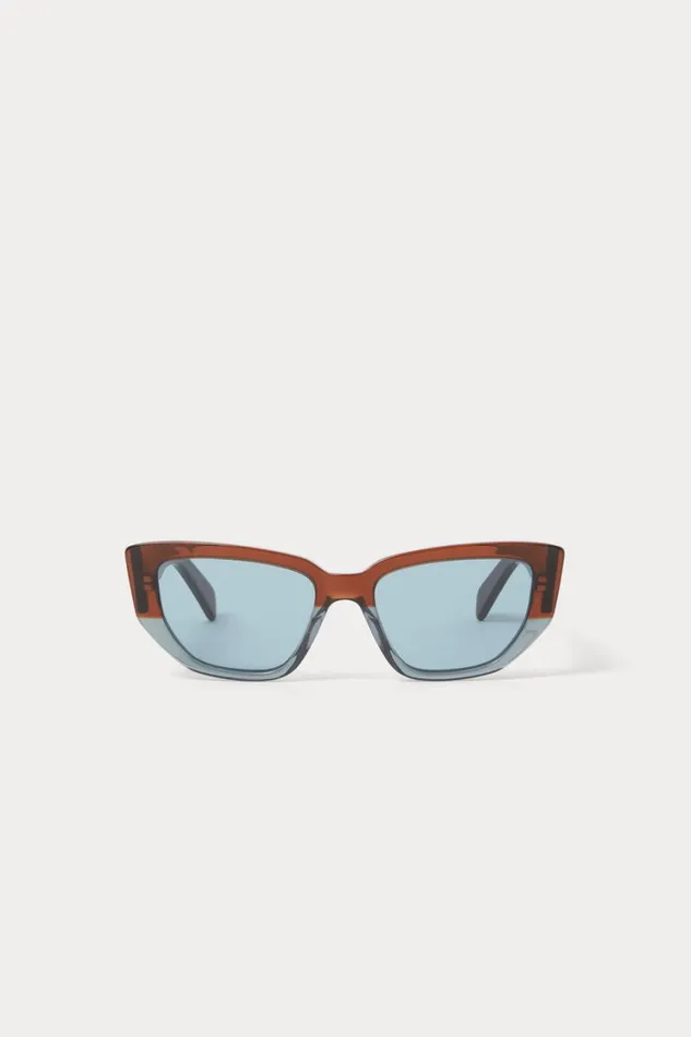 Rachel Comey Sunglasses Women Keet Sunglasses Blue Brown