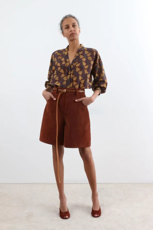 Rachel Comey Tops Women Astro Shirt Prune Rachel Comey Tops Women Astro Shirt Prune