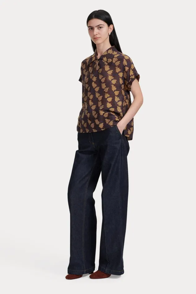 Rachel Comey Tops Women Astro Shirt Prune Rachel Comey Tops Women Astro Shirt Prune