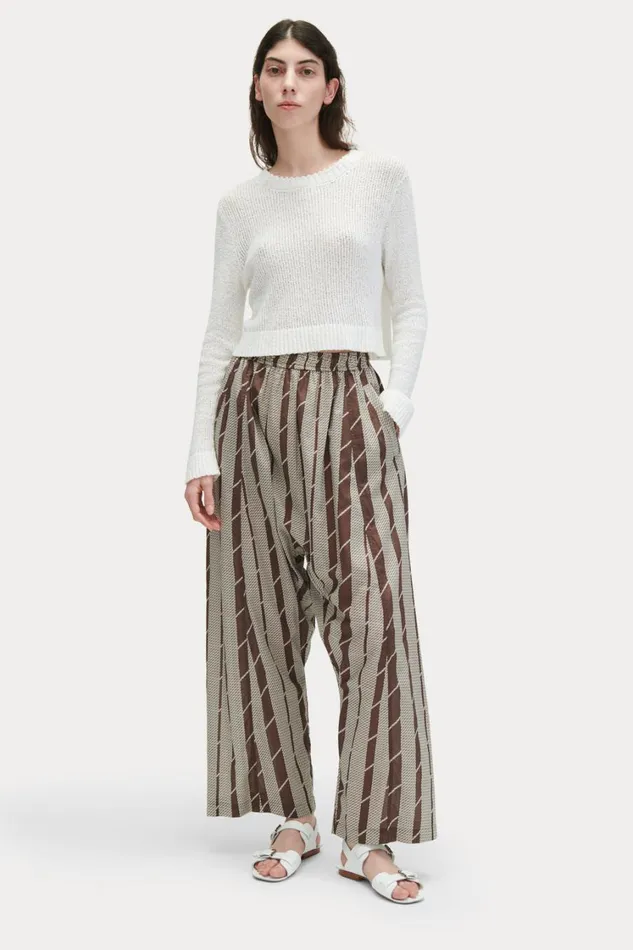 Rachel Comey Tops Women Brinly Top Brown Rachel Comey Tops Women Brinly Top Brown