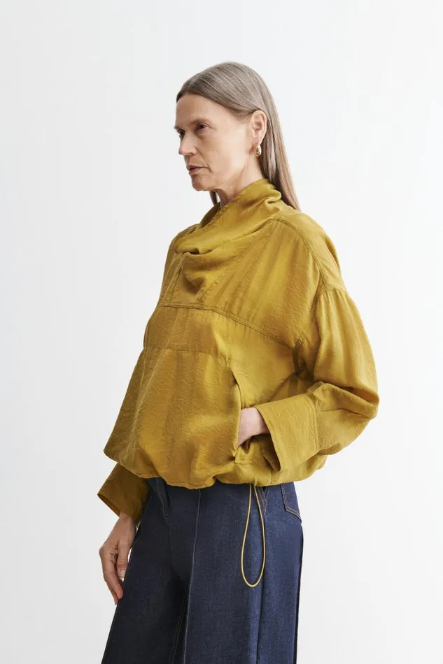 Rachel Comey Tops Women Camarra Top Mustard Rachel Comey Tops Women Camarra Top Mustard