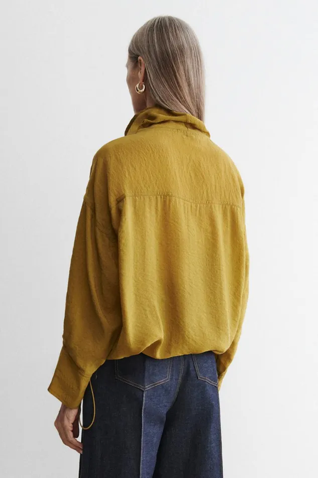 Rachel Comey Tops Women Camarra Top Mustard Rachel Comey Tops Women Camarra Top Mustard