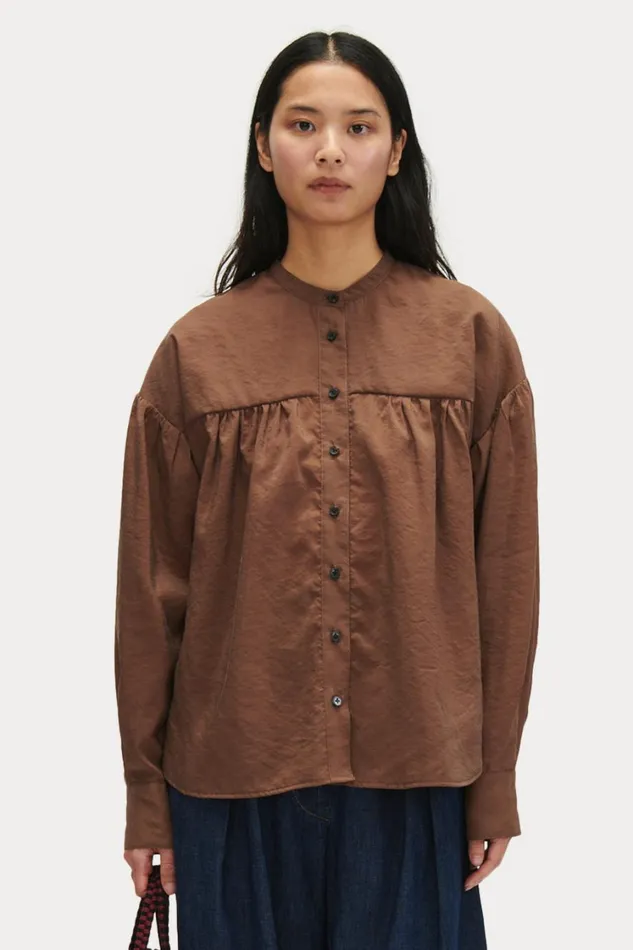 Rachel Comey Tops Women Camarra Top Mustard Rachel Comey Tops Women Camarra Top Mustard