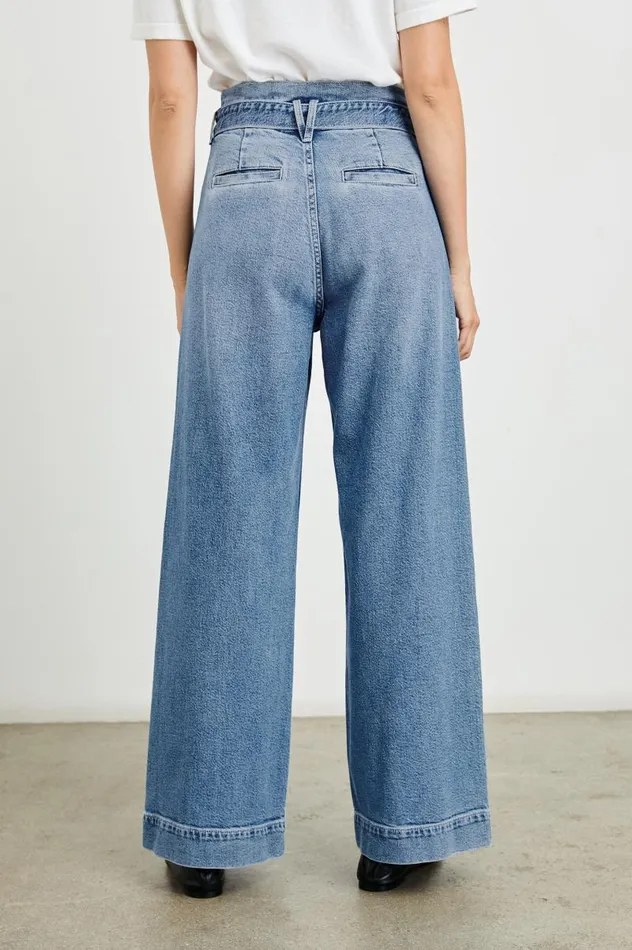 Rails Denim Women DESCANSO WIDE LEG Cadet Blue