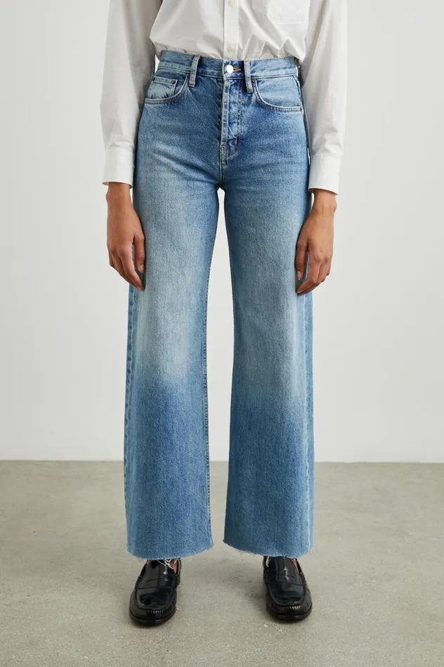 Rails Denim Women GETTY WIDE LEG Old Indigo