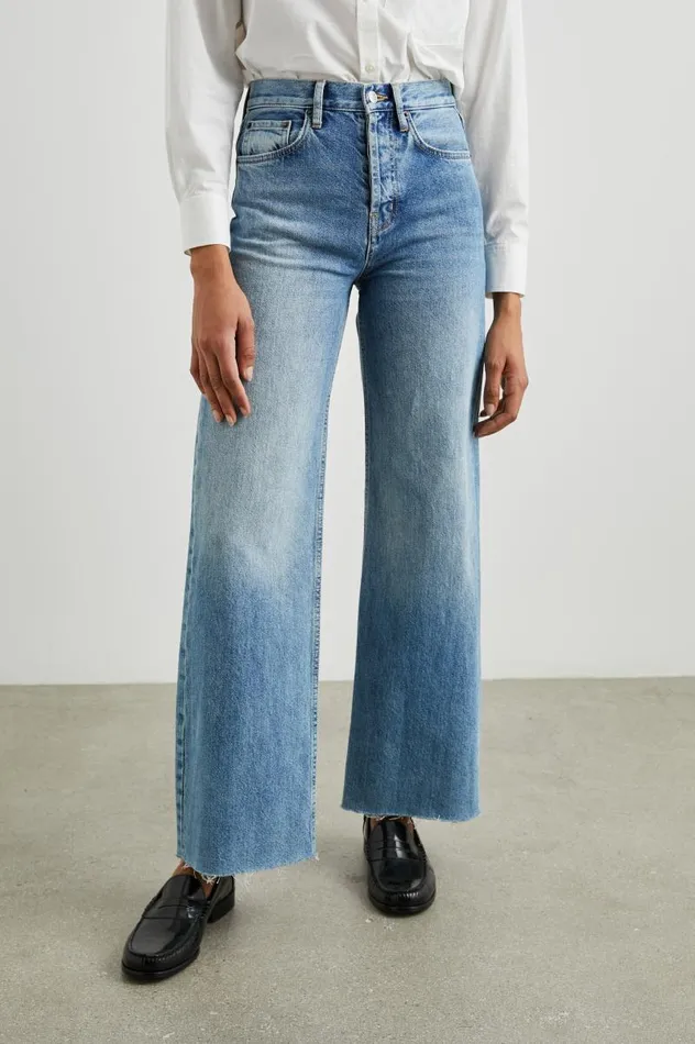 Rails Denim Women GETTY WIDE LEG Old Indigo