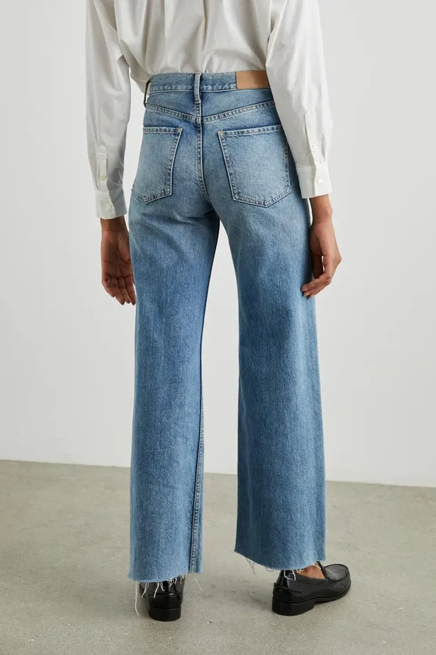 Rails Denim Women GETTY WIDE LEG Old Indigo