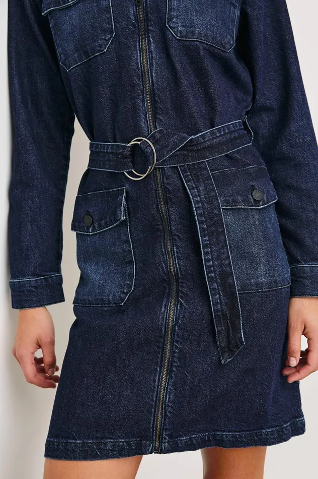 Rails Denim Women JEFFERSON DRESS Blue Moon