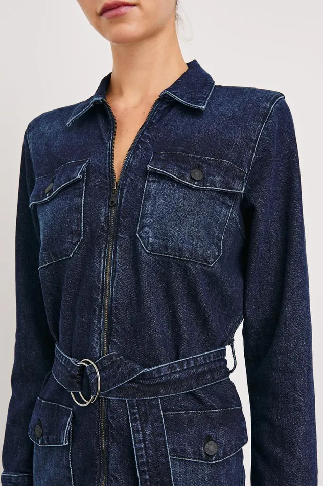 Rails Denim Women JEFFERSON DRESS Blue Moon
