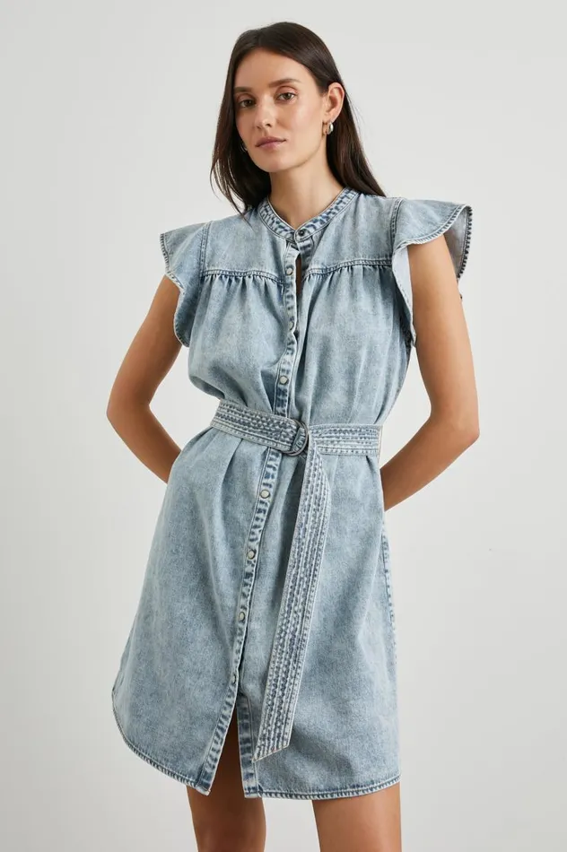 Rails Denim Women LETTA DRESS Faded Indigo