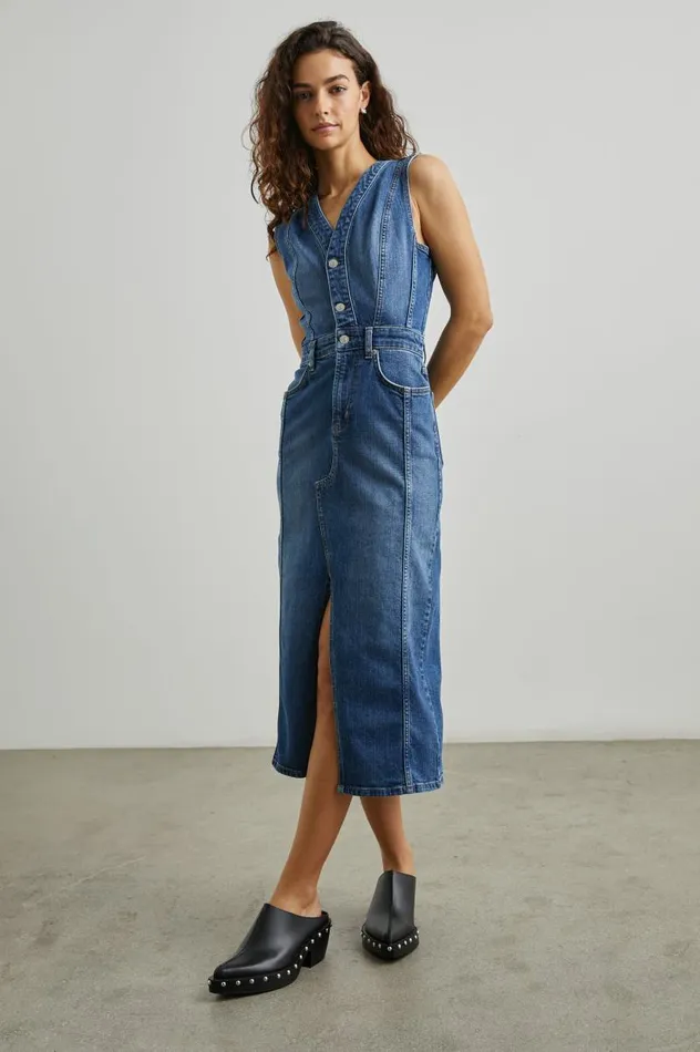 Rails Denim Women WESTWOOD DRESS Forget Me Not