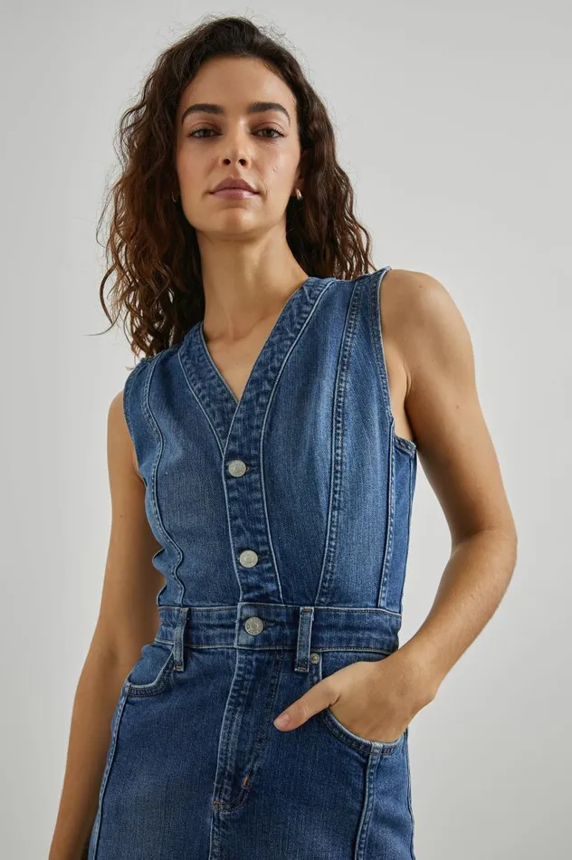 Rails Denim Women WESTWOOD DRESS Forget Me Not