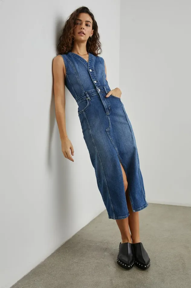 Rails Denim Women WESTWOOD DRESS Forget Me Not