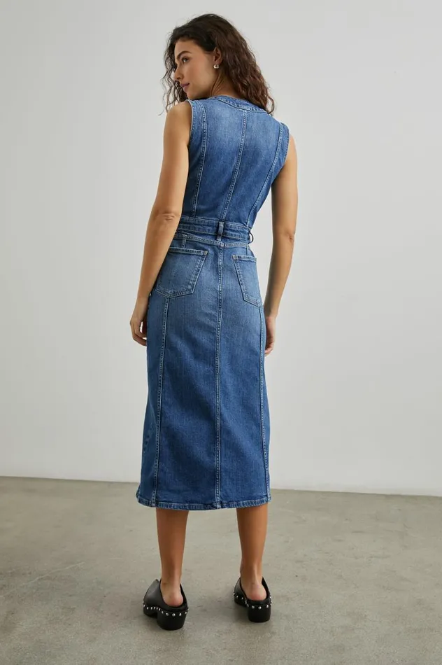 Rails Denim Women WESTWOOD DRESS Forget Me Not