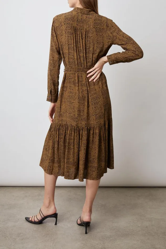 Rails Dresses and Rompers Women BEATRICE DRESS Sepia Python