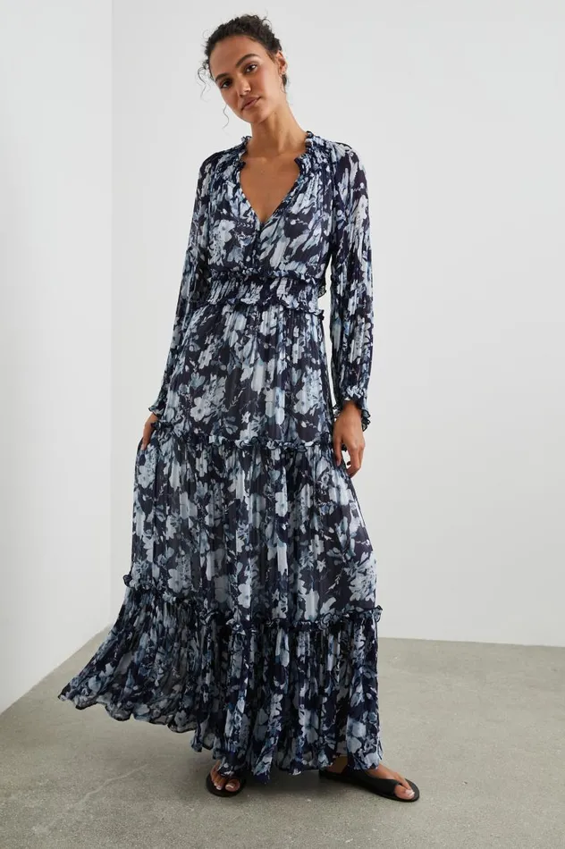 Rails Dresses and Rompers Women FREDERICA DRESS Indigo Blossoms