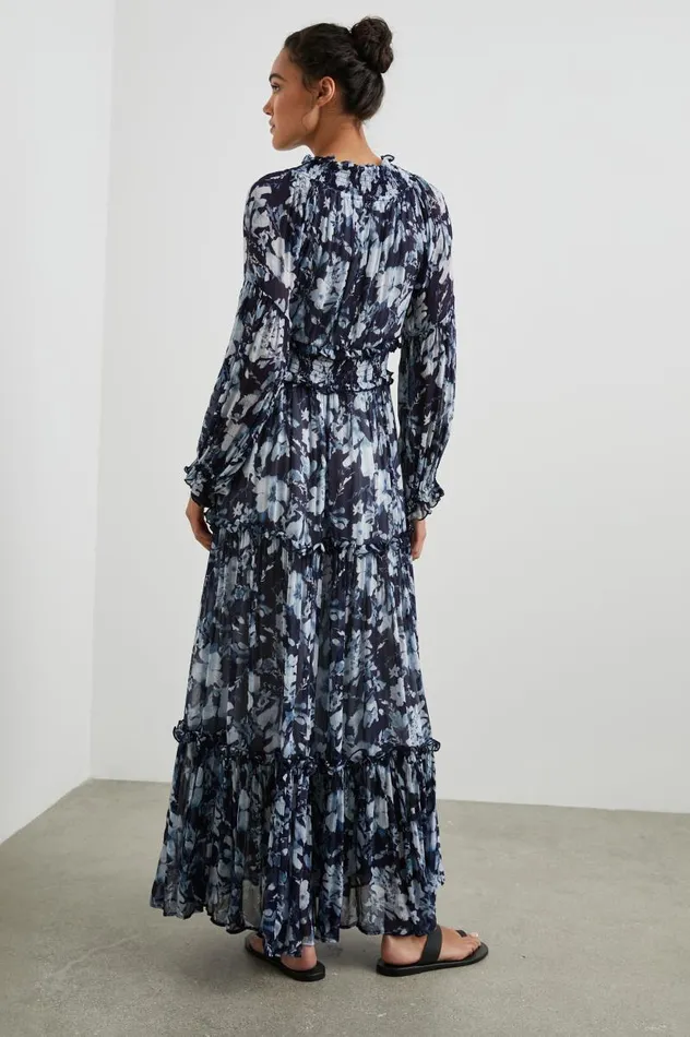 Rails Dresses and Rompers Women FREDERICA DRESS Indigo Blossoms
