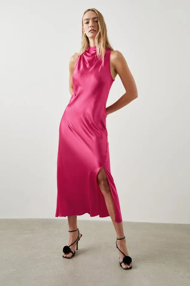 Rails Dresses and Rompers Women SOLANA DRESS Magenta