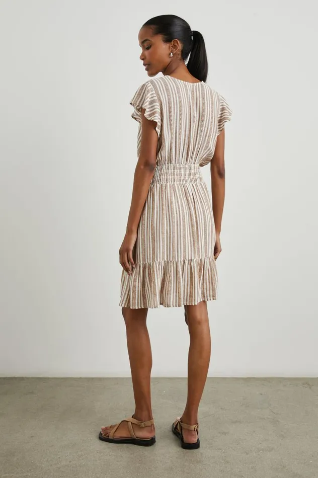 Rails Dresses and Rompers Women TARA DRESS Palo Santo Stripe