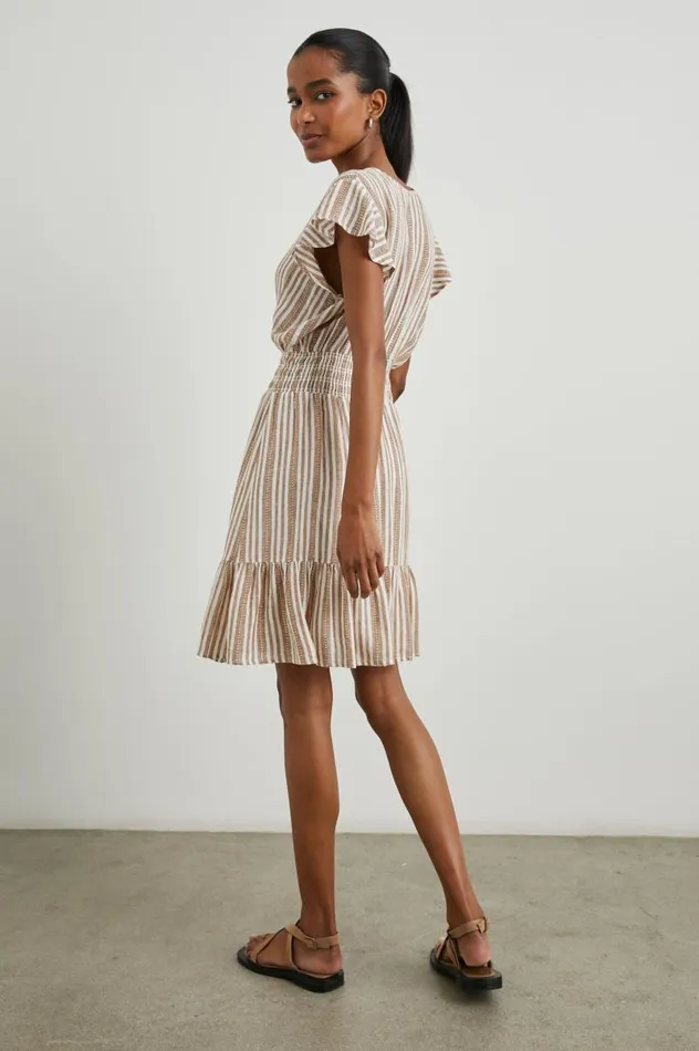 Rails Dresses and Rompers Women TARA DRESS Palo Santo Stripe