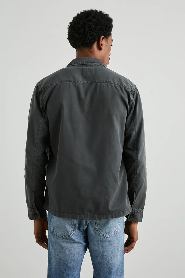 Rails Jackets and Coats Men KEROUAC SHIRT JACKET Charcoal
