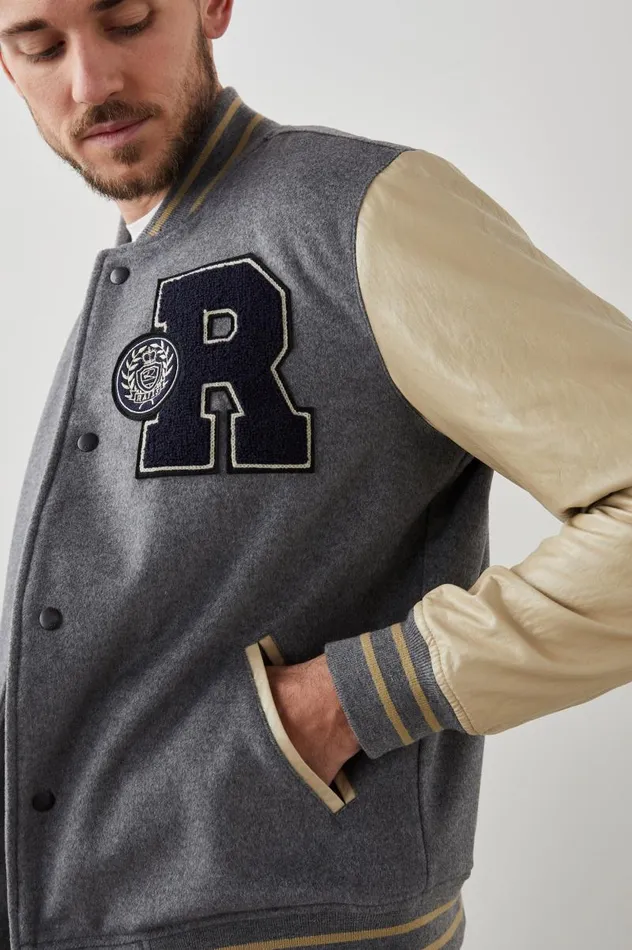 Rails Jackets and Coats Men STANLEY JACKET Heather Grey Dune