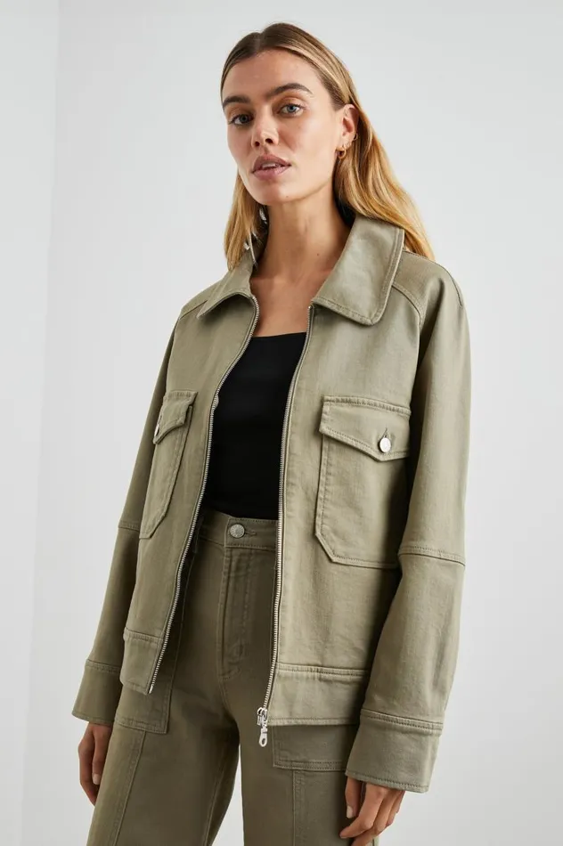 Rails Jackets and Coats Women CHEYENNE JACKET Washed Olive
