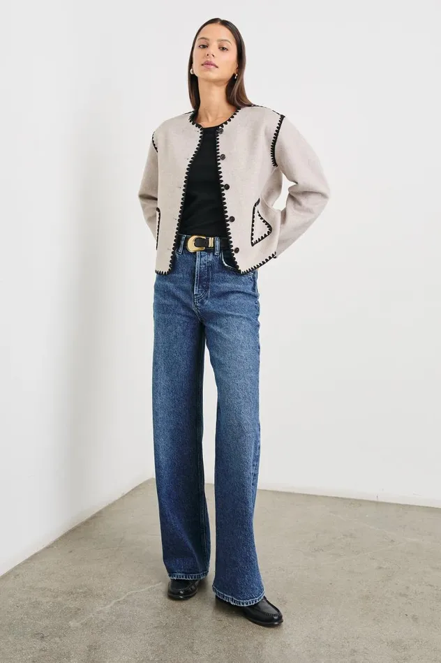 Rails Jackets and Coats Women MELANIE JACKET Oatmeal