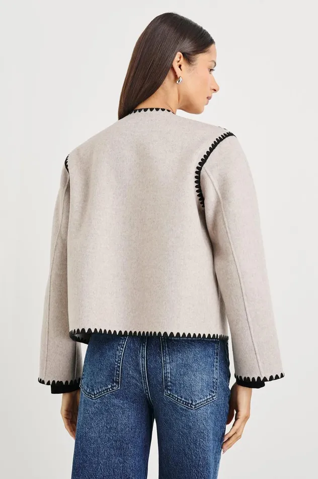 Rails Jackets and Coats Women MELANIE JACKET Oatmeal