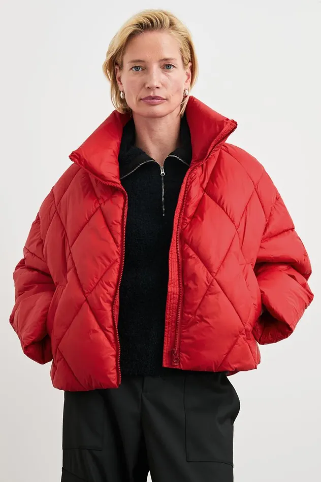 Rails Jackets and Coats Women SUMMIT JACKET Scarlet